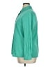 Appleseeds 100% Cotton Solid Green Long Sleeve Button-Down Shirt Size XL - photo 5