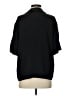 Theory 100% Silk Black Short Sleeve Silk Top Size S - photo 2
