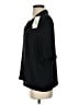 Theory 100% Silk Black Short Sleeve Silk Top Size S - photo 5
