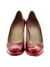 Stuart Weitzman 100% Leather Solid Red Heels Size 7 - photo 2