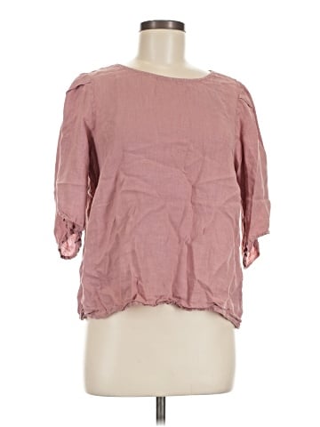 Velvet 3/4 Sleeve Blouse (view 1)