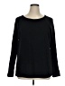 Ann Taylor LOFT 100% Cotton Black Pullover Sweater Size XL - photo 1