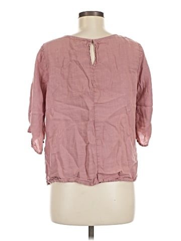 Velvet 3/4 Sleeve Blouse (view 2)