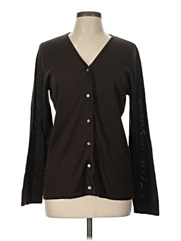 Liz Claiborne Silk Cardigan (view 1)