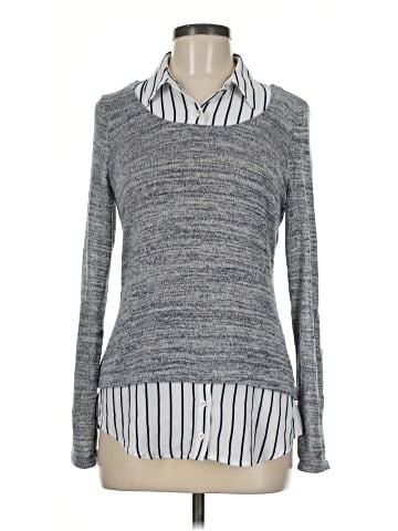 Papaya Long Sleeve Top (view 1)