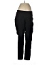 Pink Tartan Solid Black Active Pants Size 10 - photo 1