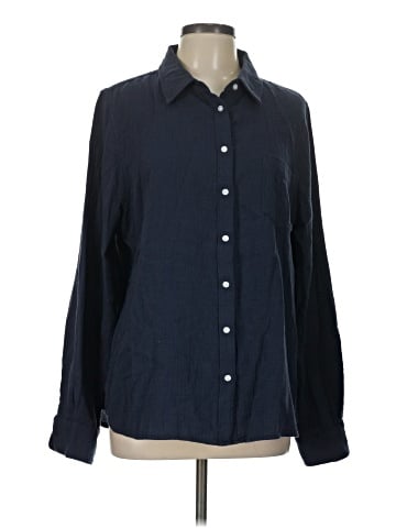 Caslon Long Sleeve Button-Down Shirt (view 1)