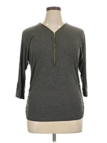 Libian 3/4 Sleeve Top (view 1)