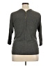 Libian Gray 3/4 Sleeve Top Size 1X - photo 2