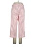 Basic Editions Stripes Pink Casual Pants Size 14 - photo 2
