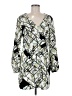 WAYF 100% Polyester Print Green Casual Dress Size M - photo 1