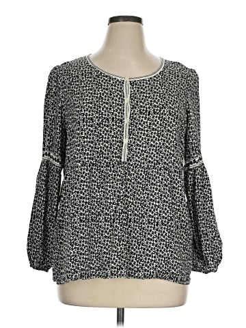 Max Studio Long Sleeve Blouse (view 1)