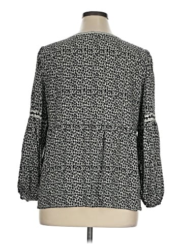 Max Studio Long Sleeve Blouse (view 2)