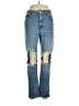 Good American Hearts Blue Jeans Size 12 - photo 1
