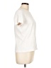 Talbots 100% Cotton Ivory Short Sleeve Top Size L - photo 4