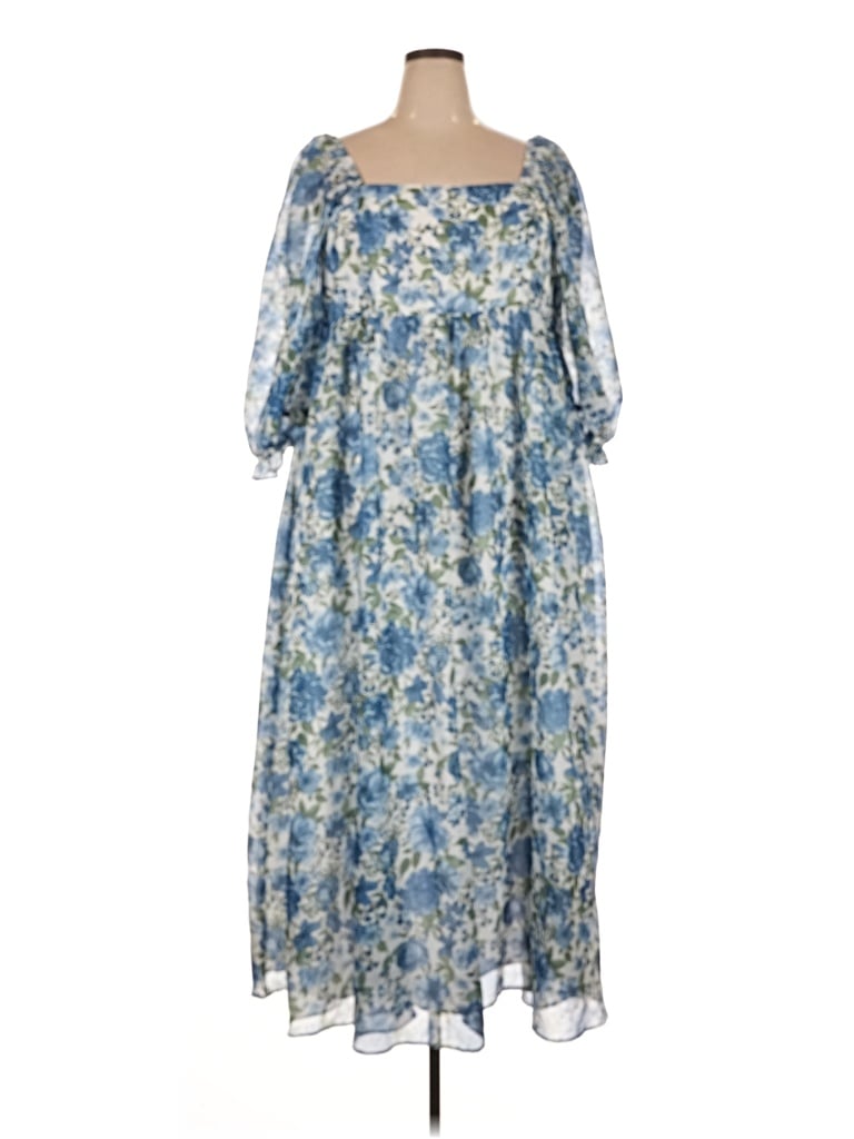 Pre-owned Arula Casual Dress In Blue