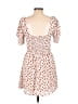 Trixxi 100% Polyester Hearts Ivory Casual Dress Size L - photo 2