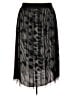 Melissa McCarthy Seven7 100% Polyester Animal Print Black Formal Skirt Size 3X - photo 1