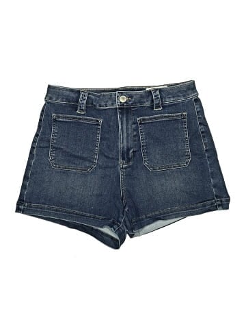 Cosmic Blue Love Denim Shorts (view 1)