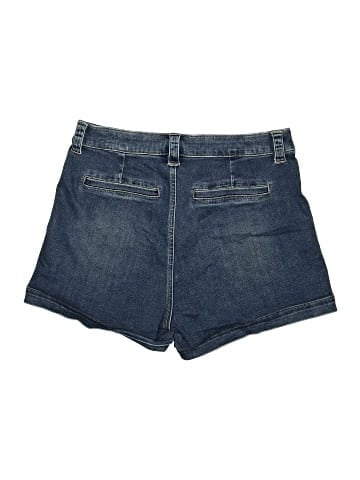 Cosmic Blue Love Denim Shorts (view 2)