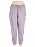 Avalanche Solid Purple Casual Pants Size XL - photo 1
