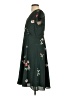 Ann Taylor 100% Polyester Floral Green Casual Dress Size 2 - photo 5
