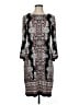 Studio One Paisley Black Casual Dress Size M - photo 1