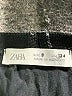 Zara Solid Black Skirt Size 9 - photo 3