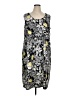 Catherines Print Gray Casual Dress Size 1X - photo 1