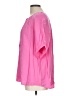 Chaps 100% Rayon Pink Short Sleeve Blouse Size L - photo 5
