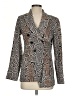 CAbi Animal Print Brown Blazer Size 4 - photo 1