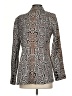 CAbi Animal Print Brown Blazer Size 4 - photo 2