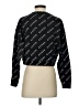 Guess Graphic Black Pullover Sweater Size S - photo 2