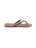 Jack Rogers Brown Flip Flops Size 9 - 10 - photo 1