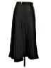 Aqua 100% Polyester Solid Black Formal Skirt Size S - photo 2