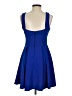 B. Darlin 100% Polyester Solid Blue Cocktail Dress Size 5 - 6 - photo 2