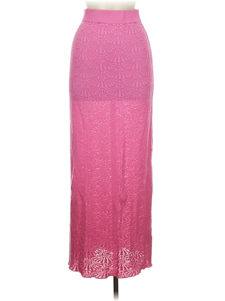Pre-owned Sndys Formal Skirt In Pink