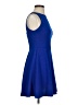 B. Darlin 100% Polyester Solid Blue Cocktail Dress Size 5 - 6 - photo 4