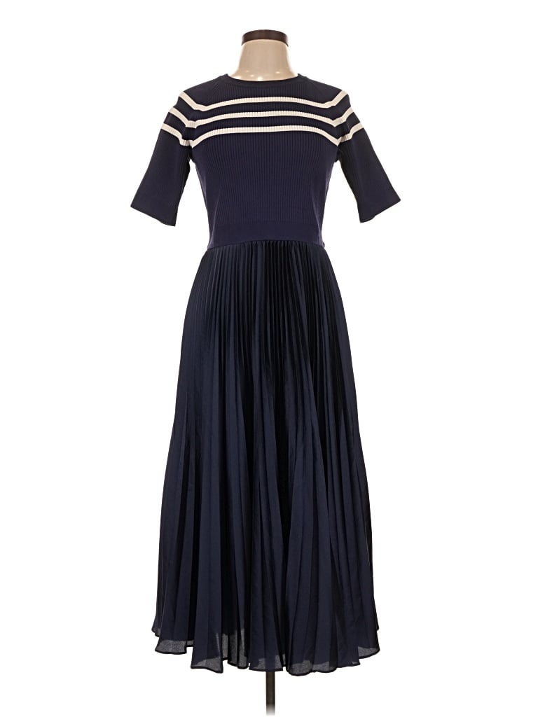 Pre-owned Shoshanna Casual Dress In Blue