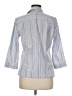 Eddie Bauer Stripes Blue 3/4 Sleeve Button-Down Shirt Size M - photo 2