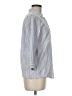 Eddie Bauer Stripes Blue 3/4 Sleeve Button-Down Shirt Size M - photo 4