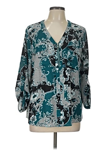 Cato 3/4 Sleeve Blouse (view 1)