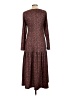 Hutch Hearts Brown Casual Dress Size L - photo 2