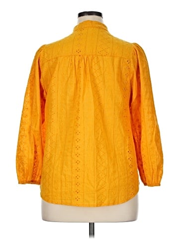Solitaire 3/4 Sleeve Button-Down Shirt (view 2)