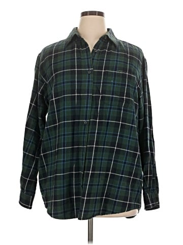 Eddie Bauer Long Sleeve Button-Down Shirt (view 1)
