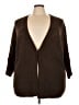 Fashion Bug 100% Acrylic Brown Cardigan Size 3X - photo 1