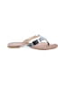 Coach Silver Flip Flops Size 5 1/2 - photo 1