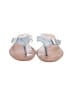 Coach Silver Flip Flops Size 5 1/2 - photo 2