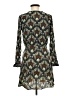 Zara Basic Paisley Green Casual Dress Size M - photo 2