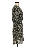 Zara Basic Paisley Green Casual Dress Size M - photo 4
